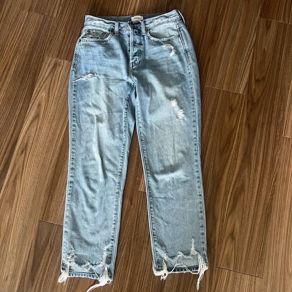 Pistola Straight Leg Jeans
Size 27